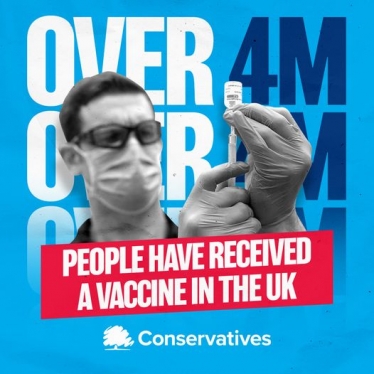 4 millions vaccinated so far